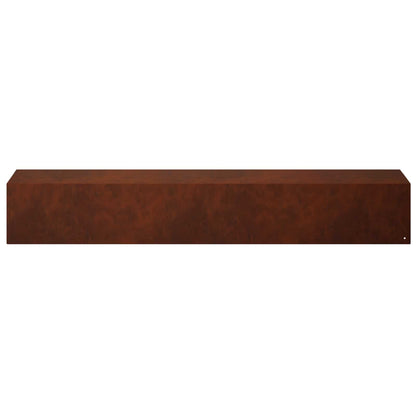 Garden Cover Profile 2 pcs Weathering Steel