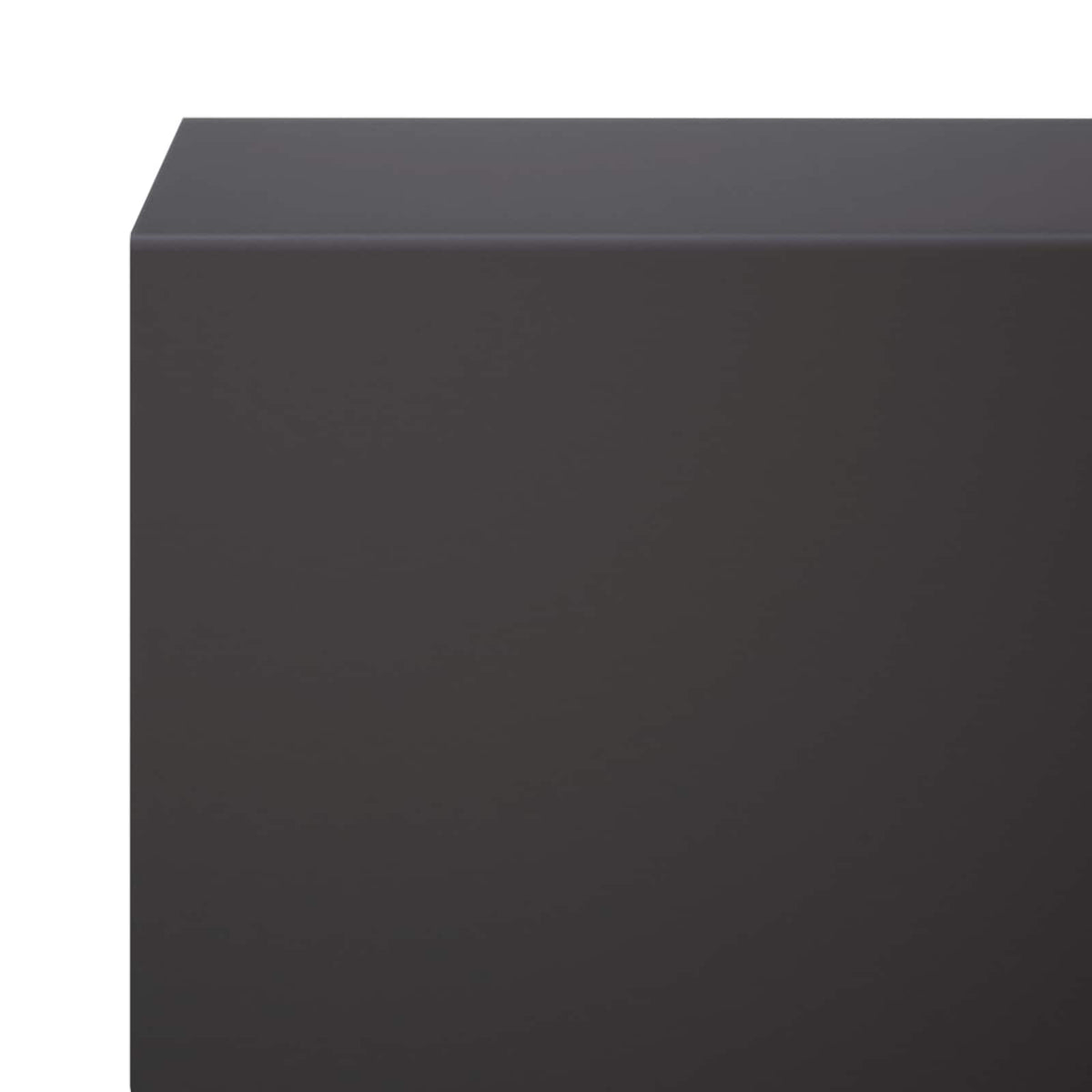 vidaXL Garden Cover Profile 10 pcs 100 x 5 x 5 cm Steel Black 6