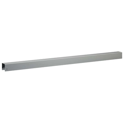 Garden Cover Profile 10 pcs Galvanised Steel