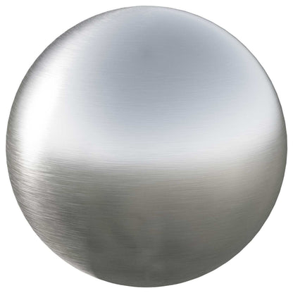 vidaXL Brushed Ball Ø 37.5 cm Silver Stainless Steel 201 2
