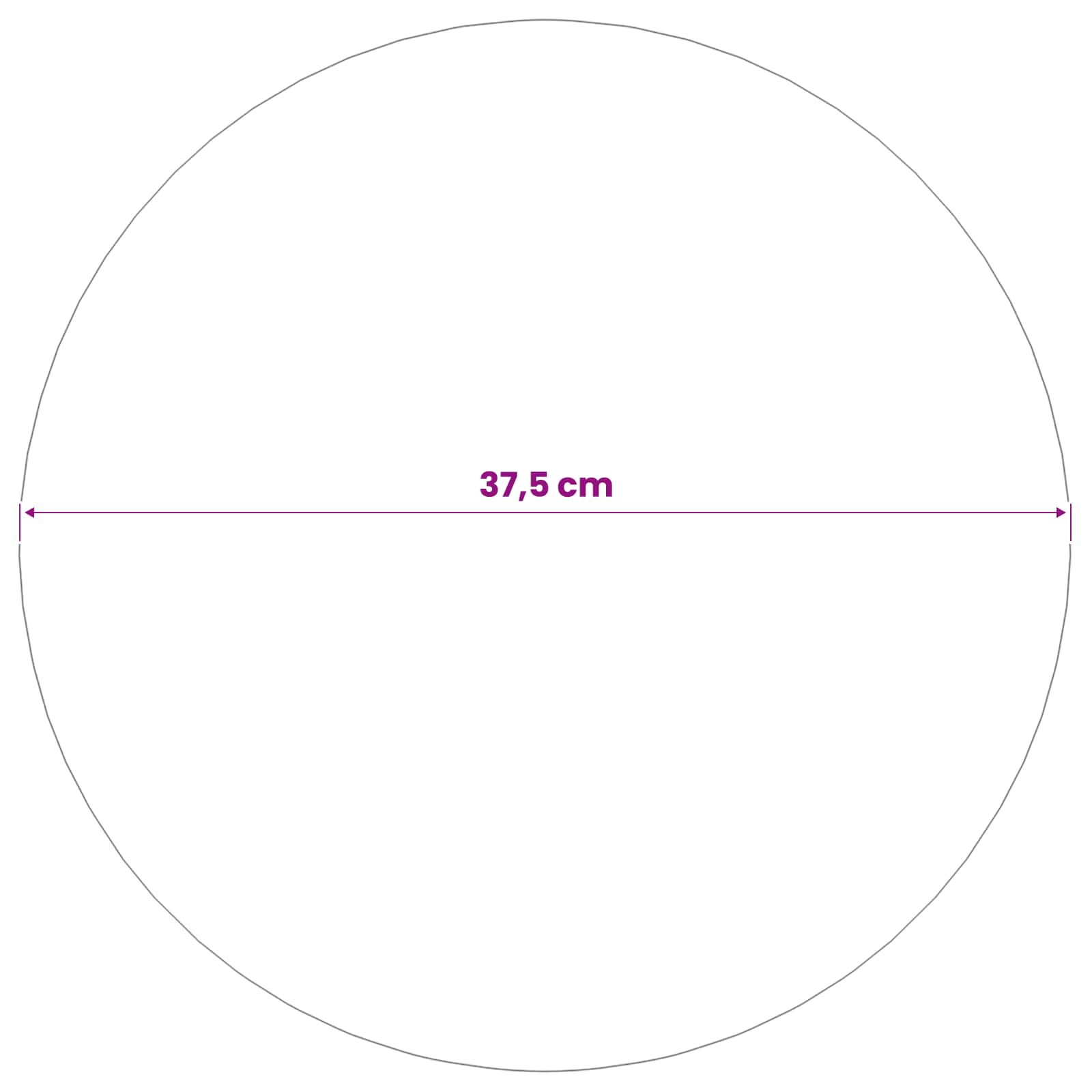 vidaXL Brushed Ball Ø 37.5 cm Silver Stainless Steel 201 5