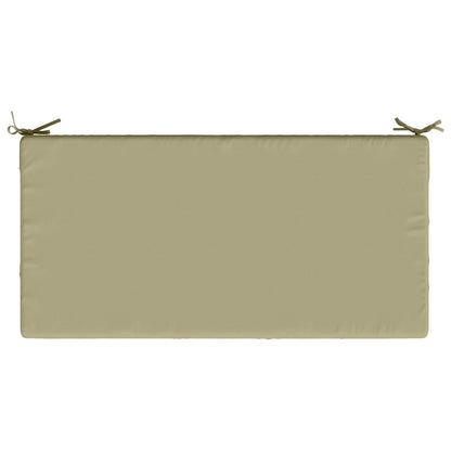 vidaXL Seat Cushion SOEST 100% Polyester Light green 120 x 80 x 15 cm 6