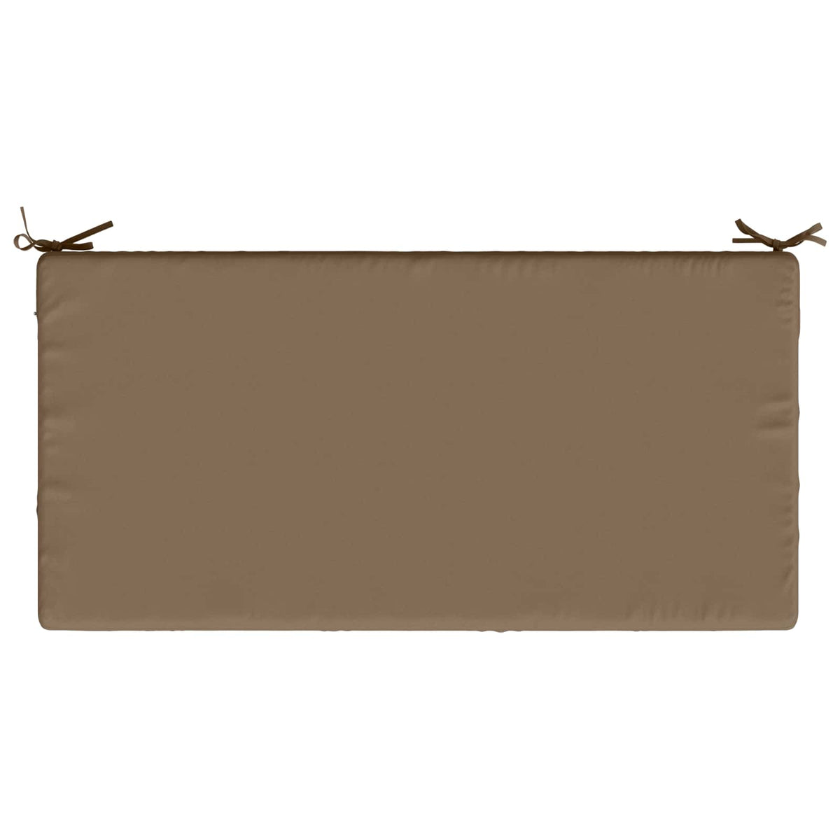 vidaXL Seat Cushion SOEST 100% Polyester Taupe 120 x 80 x 15 cm 6