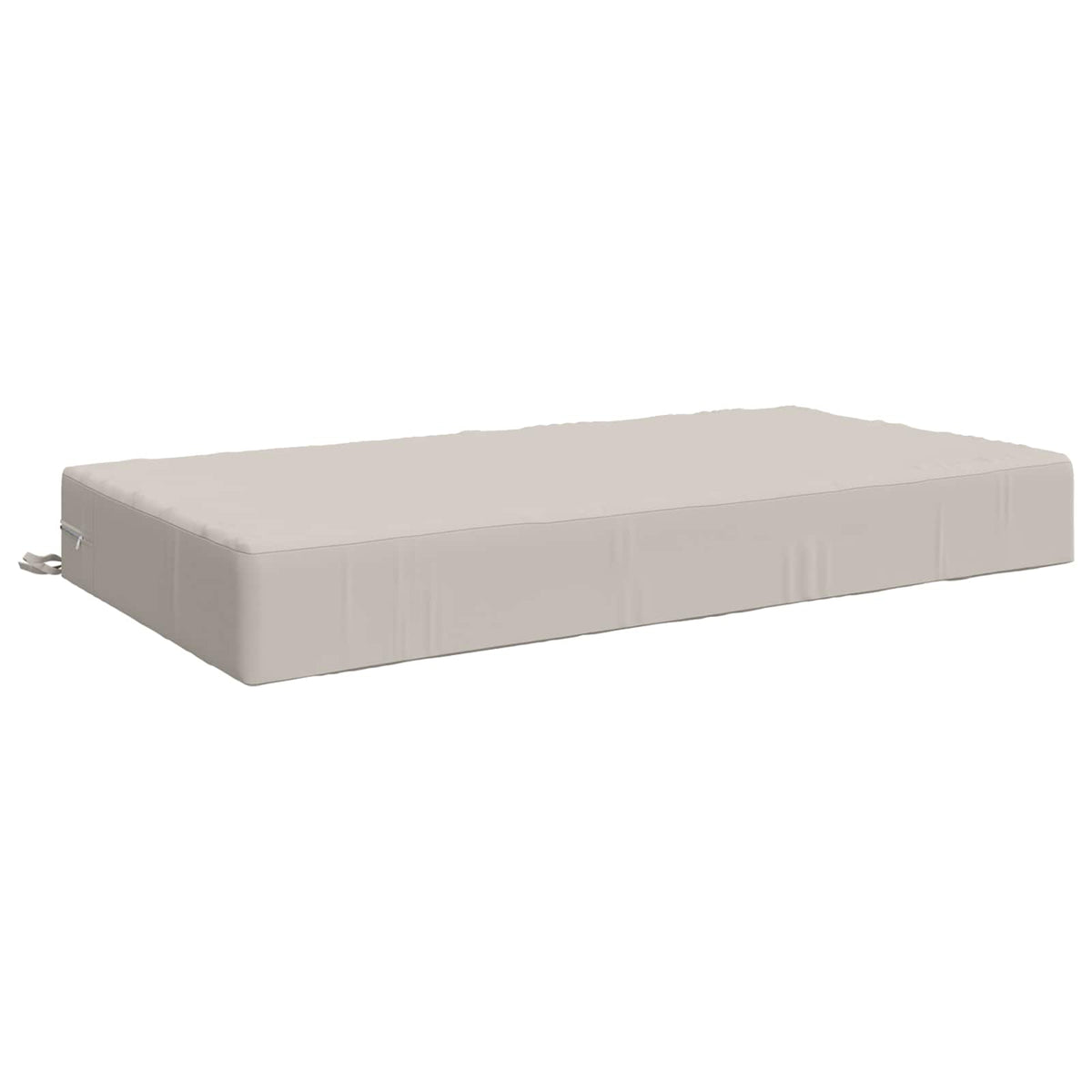 vidaXL Seat Cushion SOEST 100% Polyester White 120 x 80 x 15 cm 2