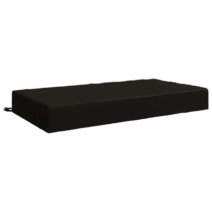 vidaXL Seat Cushion SOEST 100% Polyester Black 120 x 80 x 15 cm 2