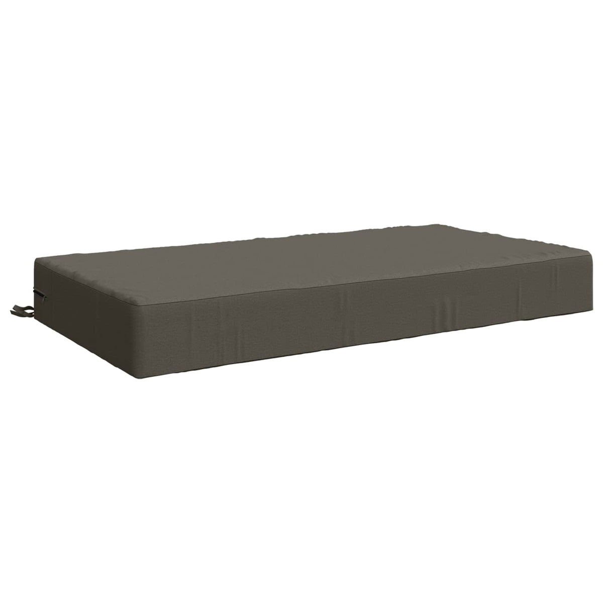 vidaXL Seat Cushion SOEST 100% Polyester Grey 120 x 80 x 15 cm 2