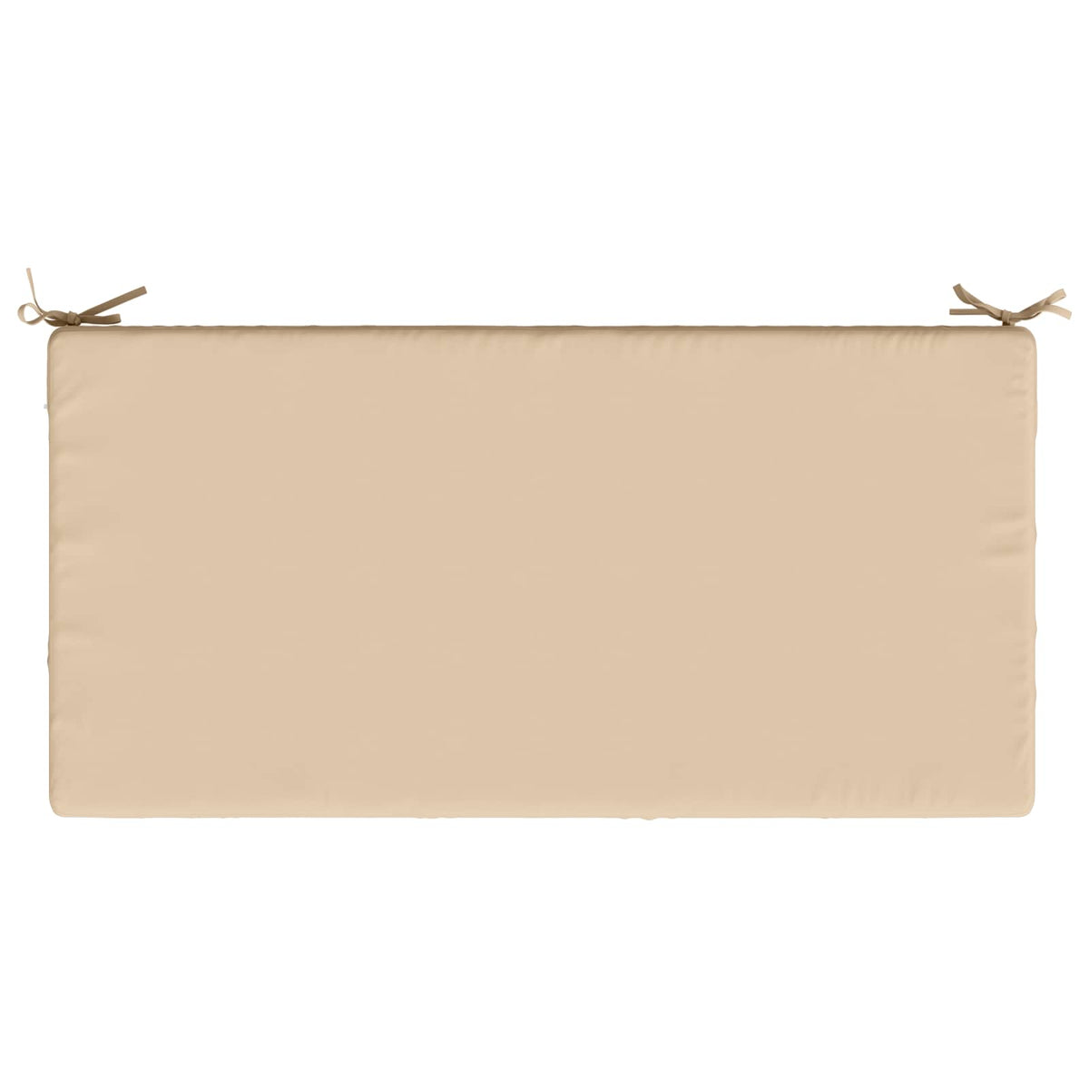 vidaXL Seat Cushion SOEST 100% Polyester Cream 120 x 80 x 15 cm 6
