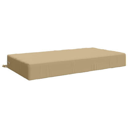 vidaXL Seat Cushion SOEST 100% Polyester Beige 120 x 80 x 15 cm 2