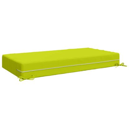 vidaXL Seat Cushion SOEST 100% Polyester Bright green 120 x 80 x 15 cm 5