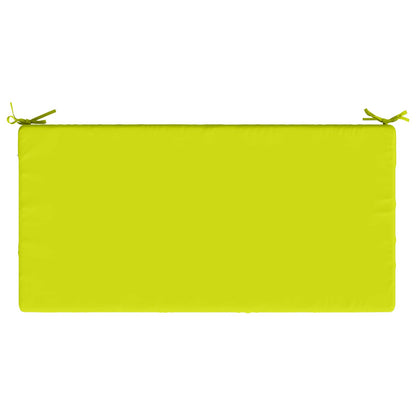 vidaXL Seat Cushion SOEST 100% Polyester Bright green 120 x 80 x 15 cm 6