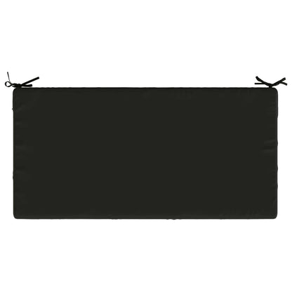 vidaXL Seat Cushion SOEST 100% Polyester Black 120 x 80 x 15 cm 6