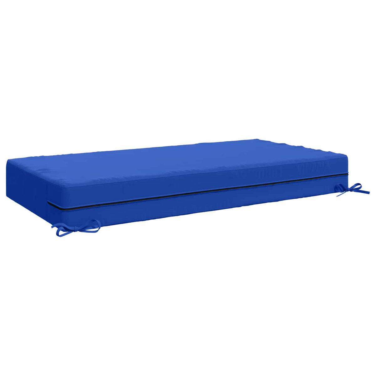 vidaXL Seat Cushion SOEST 100% Polyester Royal blue 120 x 80 x 15 cm 5