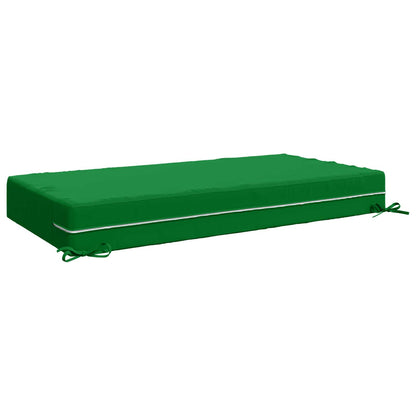 vidaXL Seat Cushion SOEST 100% Polyester Green 120 x 80 x 15 cm 5