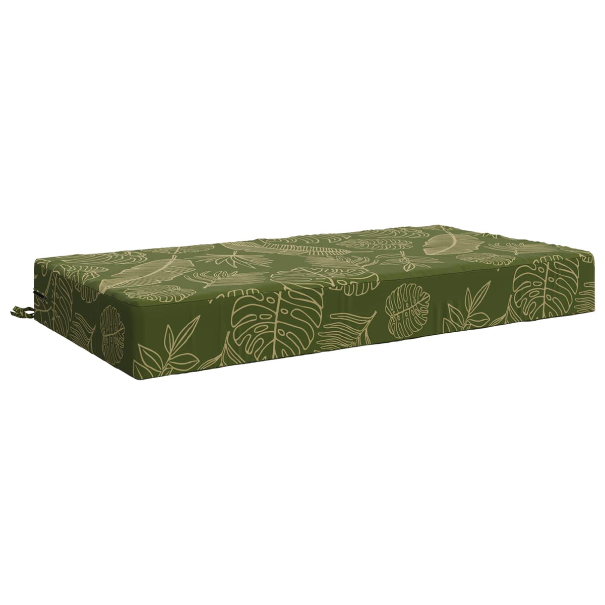 vidaXL Seat Cushion SOEST 100% Polyester Leaf design 120 x 80 x 15 cm 2