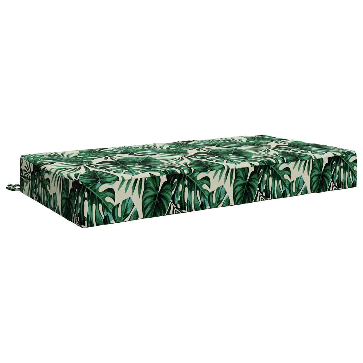 vidaXL Seat Cushion SOEST 100% Polyester Leaf pattern 120 x 80 x 15 cm 2