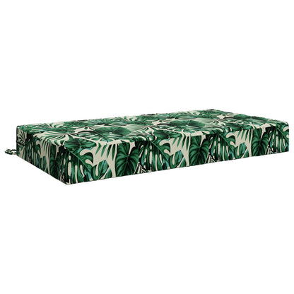 vidaXL Seat Cushion SOEST 100% Polyester Leaf pattern 120 x 80 x 15 cm 2