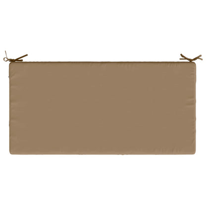 vidaXL Seat Cushion SOEST 100% Polyester Taupe 120 x 80 x 15 cm 6