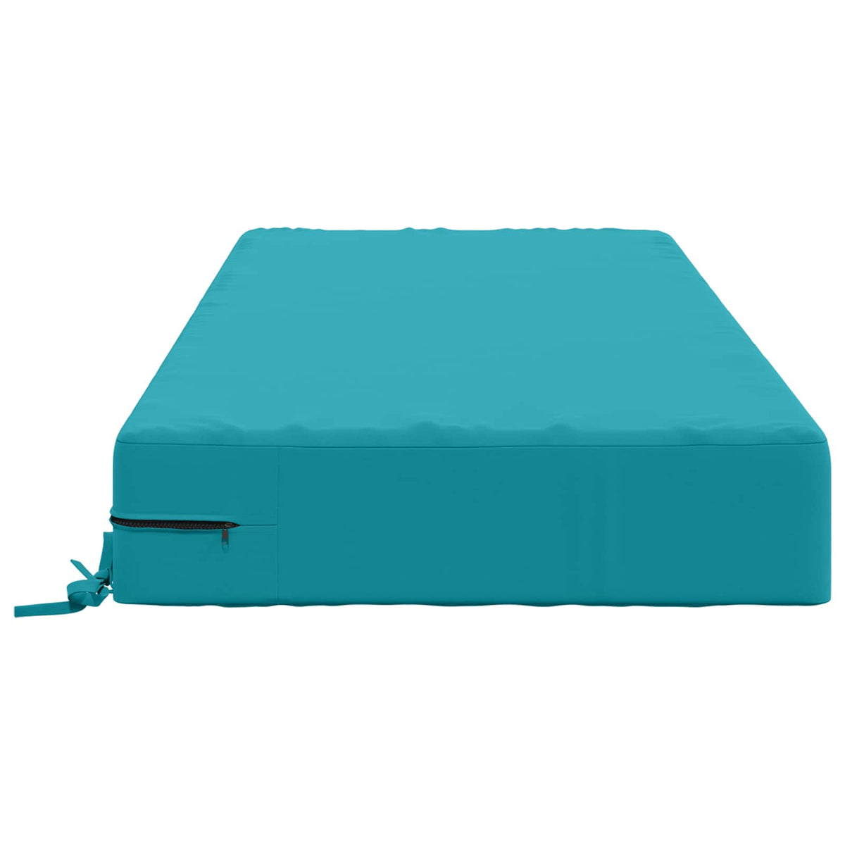vidaXL Seat Cushion SOEST 100% Polyester Turquoise 120 x 80 x 15 cm 4