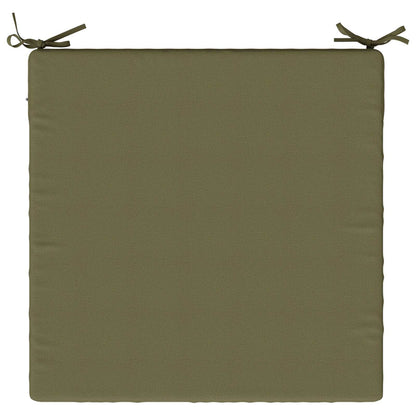 vidaXL 4-Piece Seat Cushions SOEST 4 pcs 100% Polyester Olive Green 6