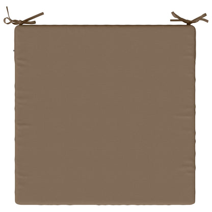 vidaXL 4-Piece Seat Cushions SOEST 4 pcs 100% Polyester Taupe 6