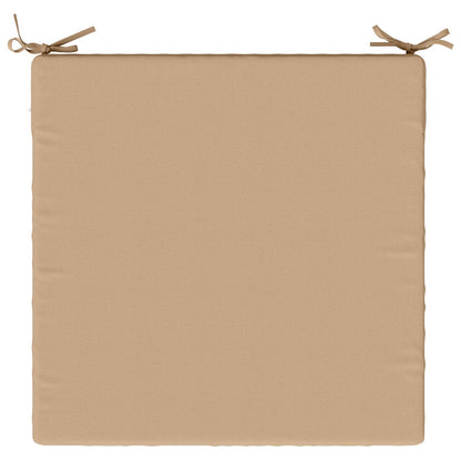 vidaXL 4-Piece Seat Cushions SOEST 4 pcs 100% Polyester Sand 6