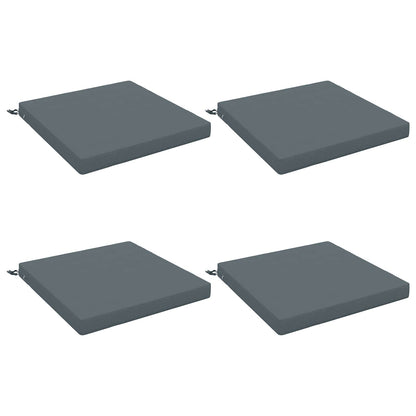 vidaXL 4-Piece Seat Cushions SOEST 4 pcs 100% Polyester Blue 2
