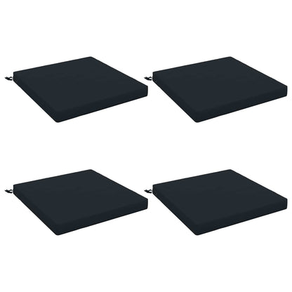 vidaXL 4-Piece Seat Cushions SOEST 4 pcs 100% Polyester Dark Blue 2