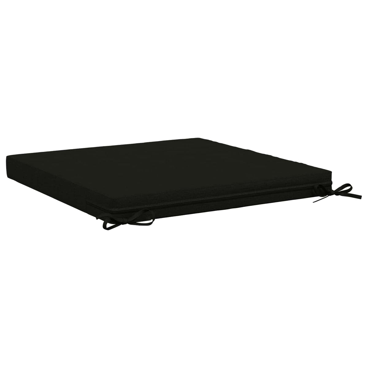 vidaXL 4-Piece Seat Cushions SOEST 4 pcs 100% Polyester Black 5