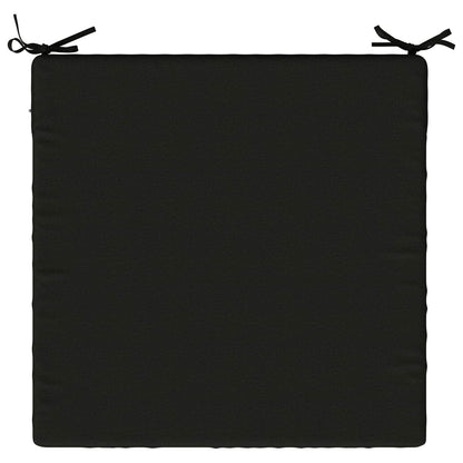 vidaXL 4-Piece Seat Cushions SOEST 4 pcs 100% Polyester Black 6