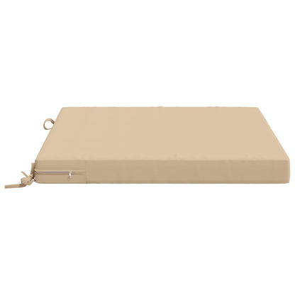 vidaXL 4-Piece Seat Cushions SOEST 4 pcs 100% Polyester Cream 4