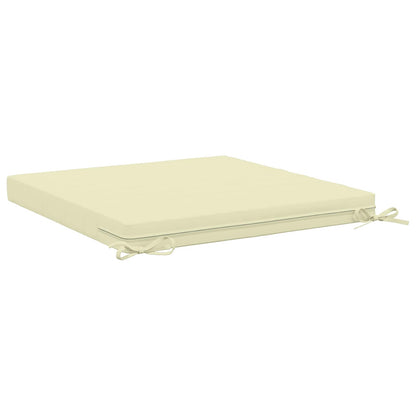 vidaXL 4-Piece Seat Cushions SOEST 4 pcs 100% Polyester Cream 5
