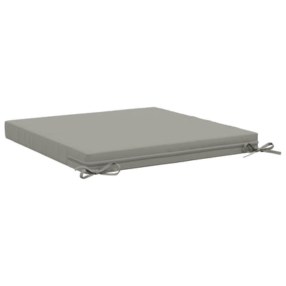 vidaXL 4-Piece Seat Cushions SOEST 4 pcs 100% Polyester Grey 5