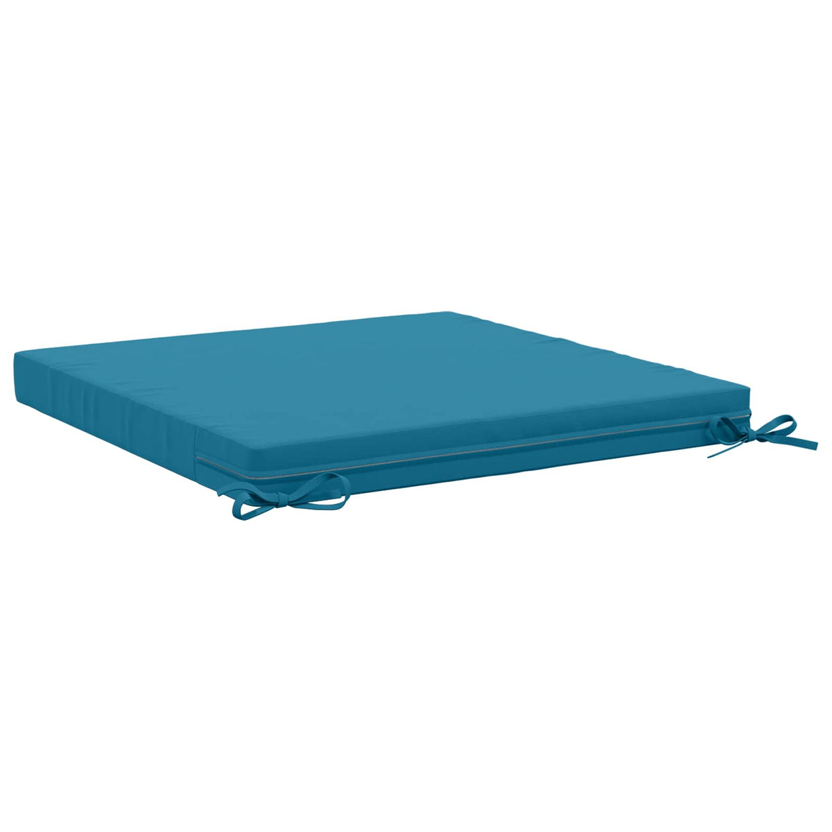 vidaXL 4-Piece Seat Cushions SOEST 4 pcs 100% Polyester Light Blue 5