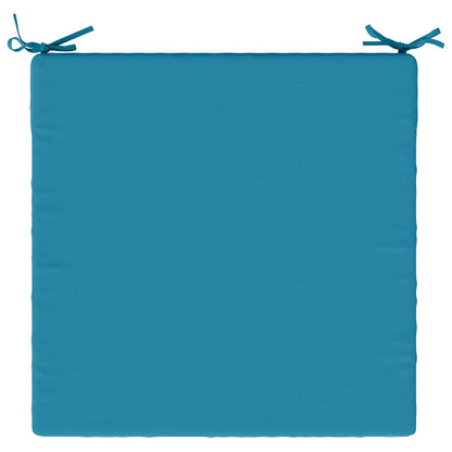 vidaXL 4-Piece Seat Cushions SOEST 4 pcs 100% Polyester Light Blue 6