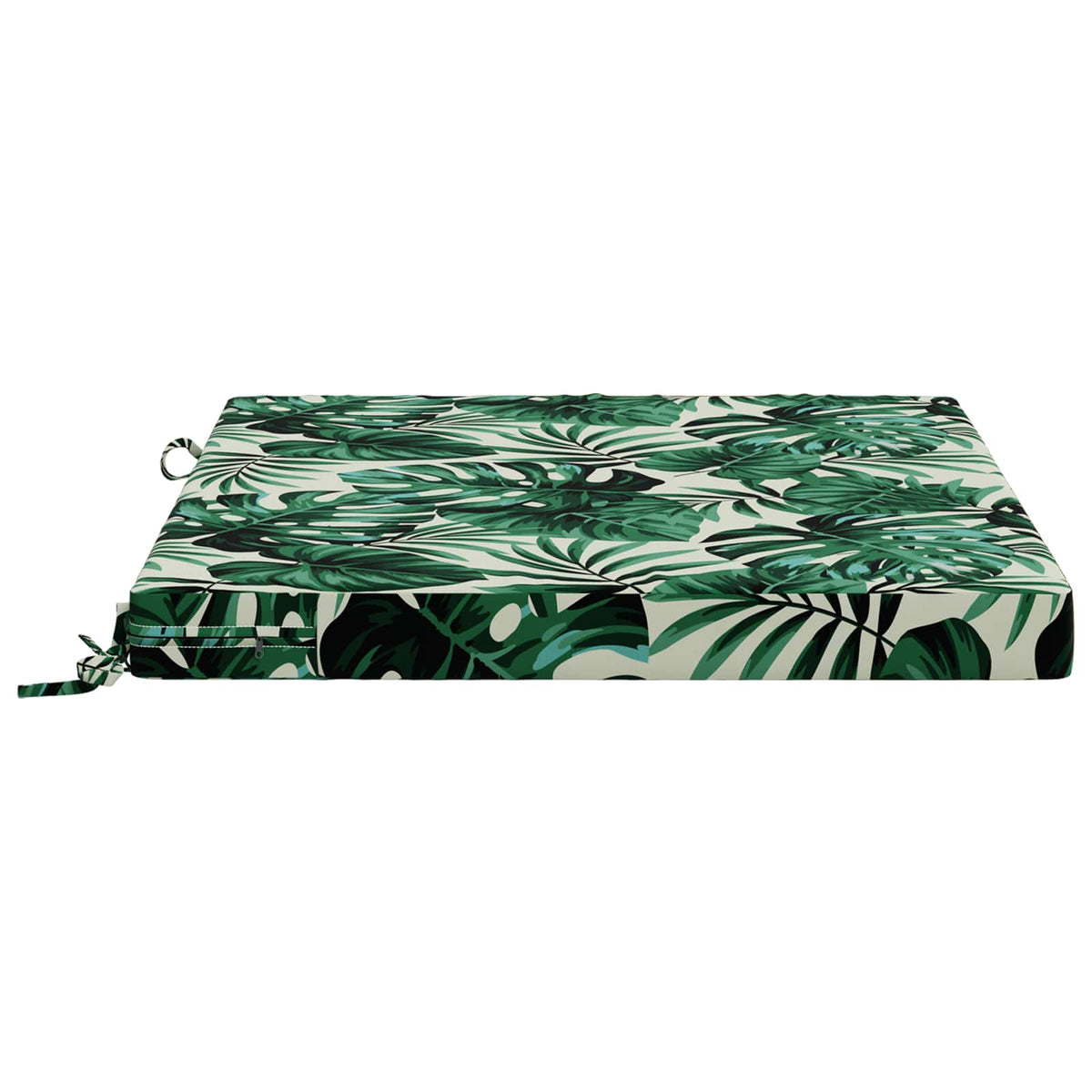 vidaXL 4-Piece Seat Cushions SOEST 4 pcs 100% Polyester Leaf Pattern 4