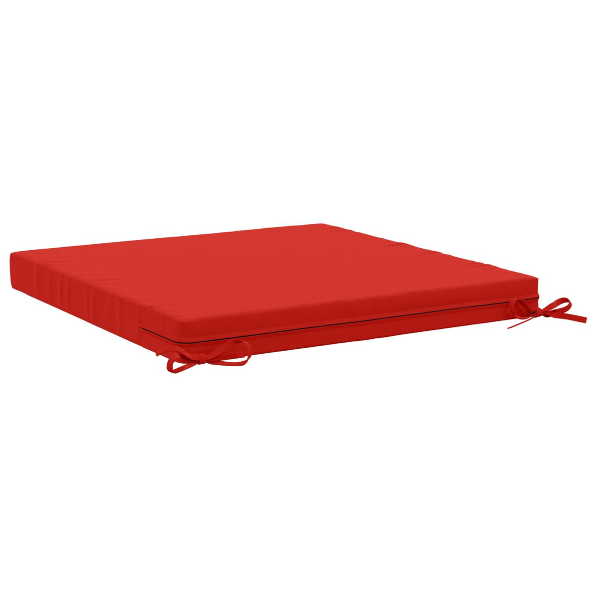 vidaXL 4-Piece Seat Cushions SOEST 4 pcs 100% Polyester Red 5