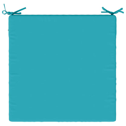 vidaXL 4-Piece Seat Cushions SOEST 4 pcs 100% Polyester Turquoise 6