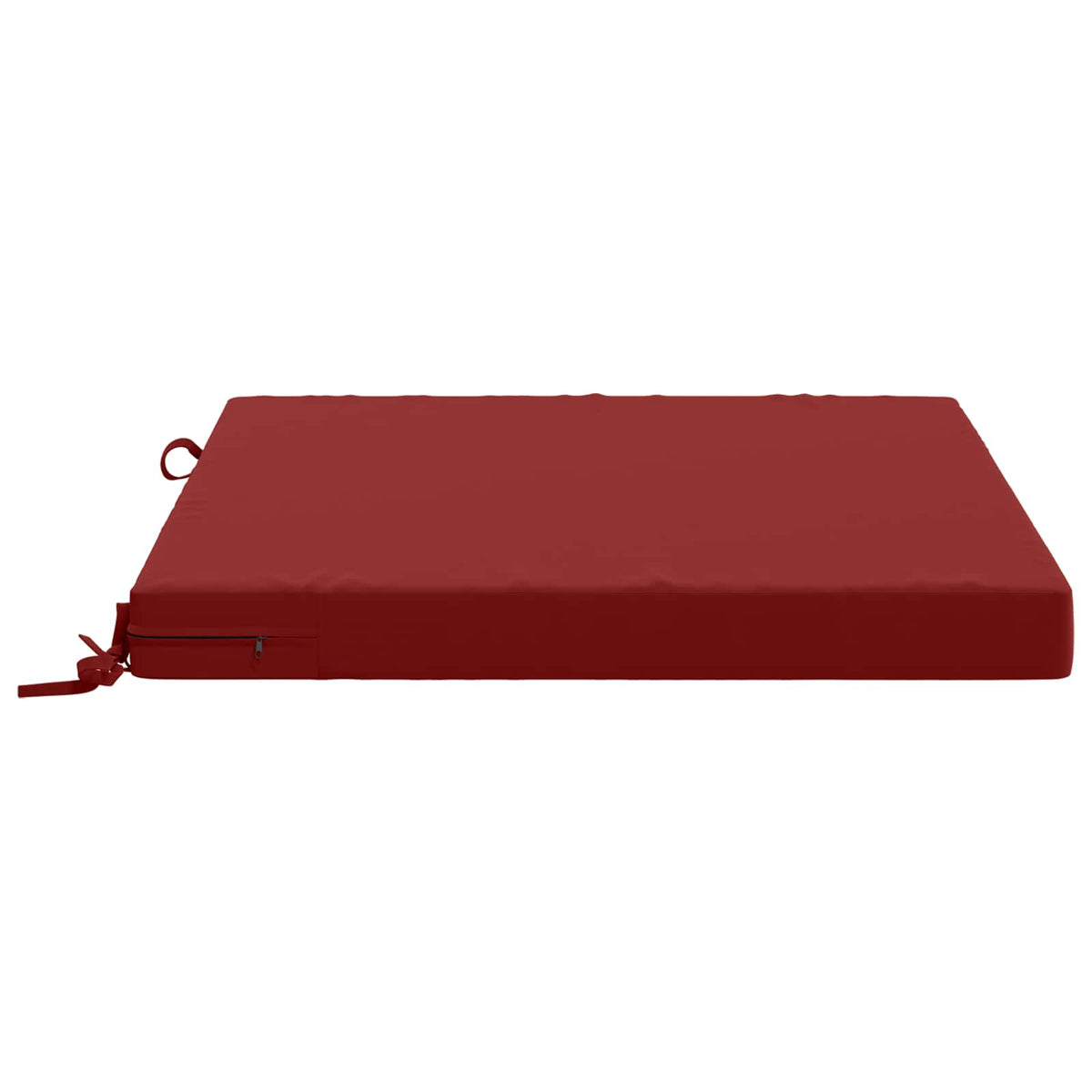 vidaXL 4-Piece Seat Cushions SOEST 4 pcs 100% Polyester Wine Red 4