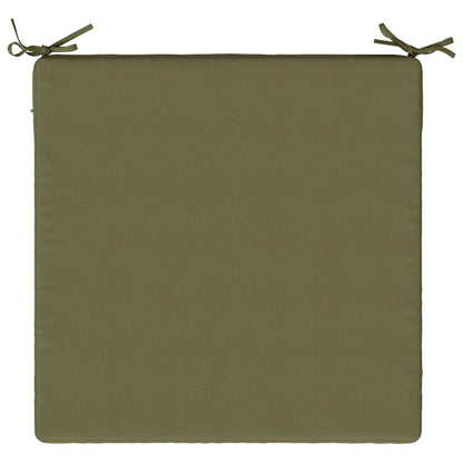 vidaXL 4-Piece Seat Cushions SOEST 4 pcs 100% Polyester Olive Green 6