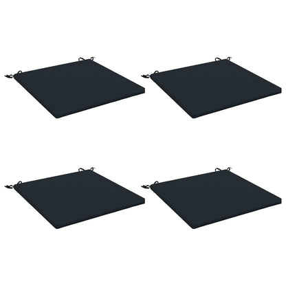 vidaXL 4-Piece Seat Cushions SOEST 4 pcs 100% Polyester Dark Blue 2