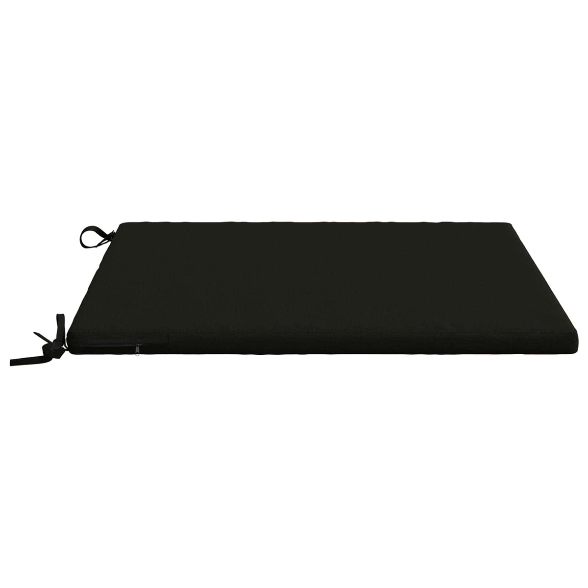 vidaXL 4-Piece Seat Cushions SOEST 4 pcs 100% Polyester Black 4