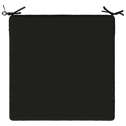 vidaXL 4-Piece Seat Cushions SOEST 4 pcs 100% Polyester Black 6