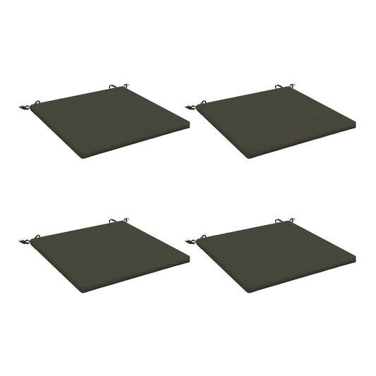 Seat Cushions SOEST Polyester Anthracite Height Width melange)–Pink melange