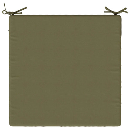 vidaXL 4-Piece Seat Cushions SOEST 4 pcs 100% Polyester Olive Green 6