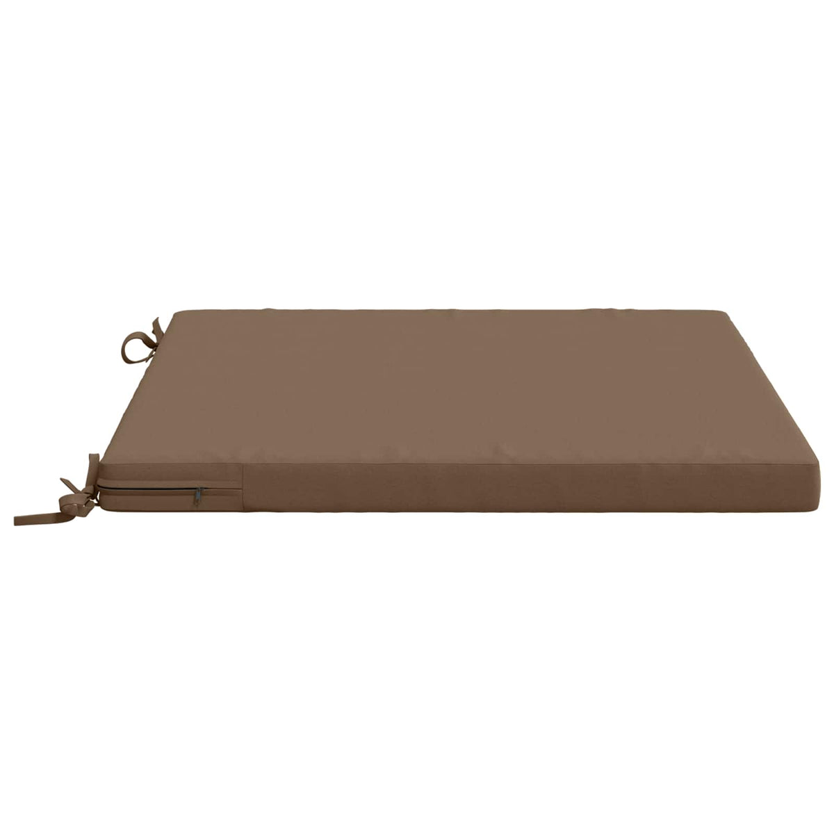 vidaXL 4-Piece Seat Cushions SOEST 4 pcs 100% Polyester Taupe 4