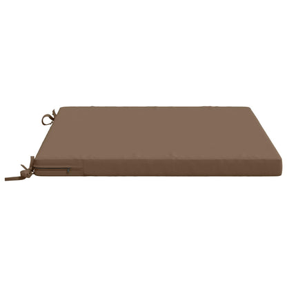 vidaXL 4-Piece Seat Cushions SOEST 4 pcs 100% Polyester Taupe 4