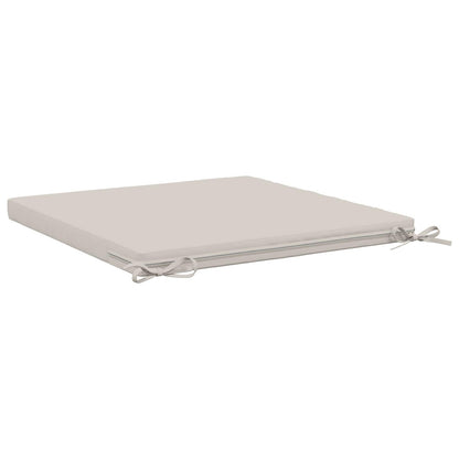 vidaXL 4-Piece Seat Cushions SOEST 4 pcs 100% Polyester White 5