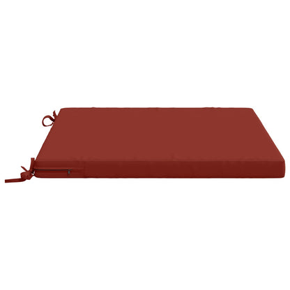 vidaXL 4-Piece Seat Cushions SOEST 4 pcs 100% Polyester Red 4