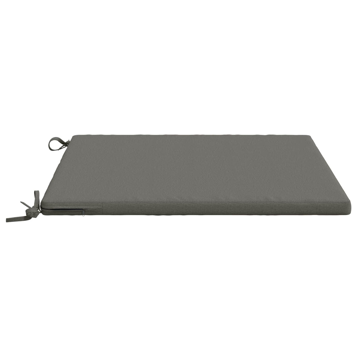 vidaXL Seat Cushions SOEST 4 pcs 100% Polyester Grey 80 x 80 x 3 cm 4