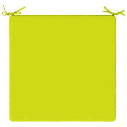 vidaXL Seat Cushions SOEST 4 pcs 100% Polyester Bright Green 6